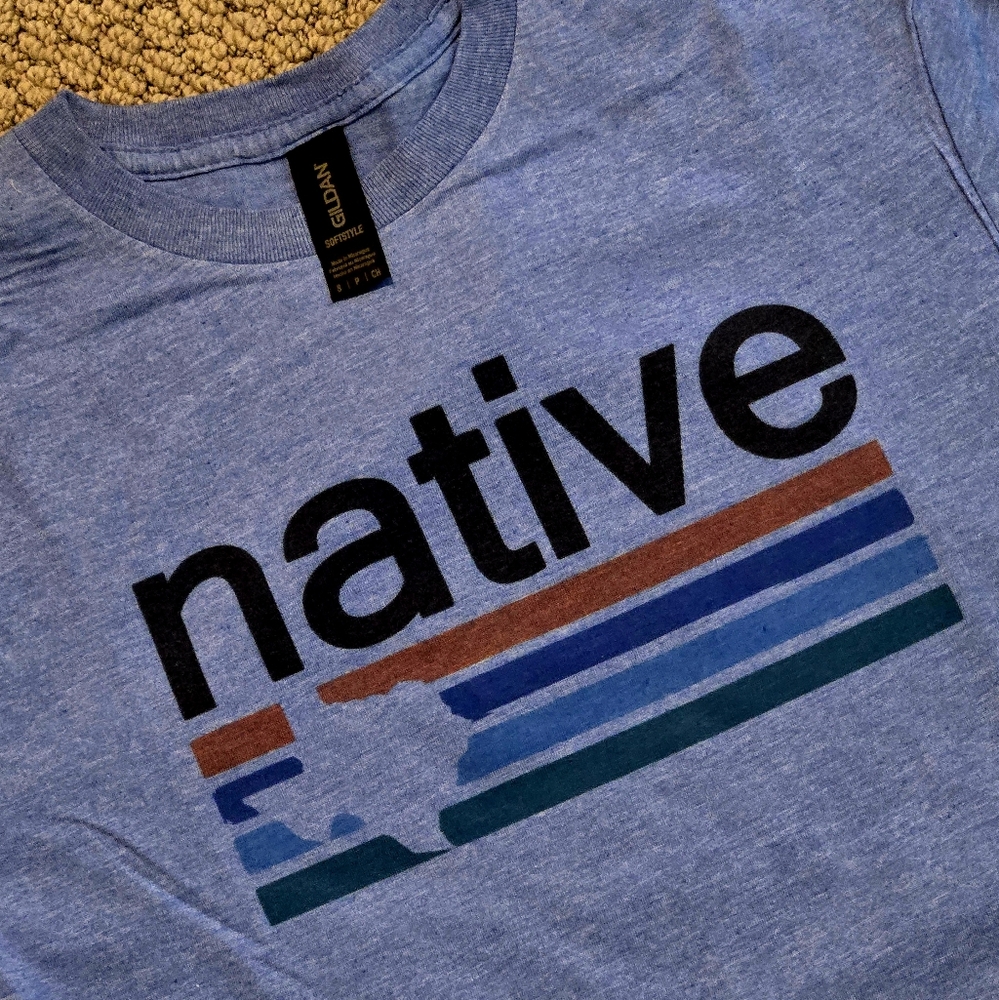 Texas Native Softstyle Light Blue T-Shirt